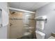 Bathroom with a large walk-in shower and tiled walls at 201 74Th Ave. N # 2829, Myrtle Beach, SC 29572