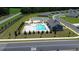 Community pool with clubhouse and lounge area at 184 Country Grove Way, Galivants Ferry, SC 29544