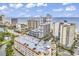 Aerial view of the resort area and the ocean at 5308 N Ocean Blvd. # 812, Myrtle Beach, SC 29577
