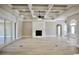 Living room with hardwood floors, fireplace, and sliding glass doors to patio at 1100 Maccoa Dr., Conway, SC 29526
