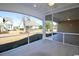 Relaxing screened porch overlooking backyard with ceiling fan at 1100 Maccoa Dr., Conway, SC 29526