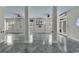 Finished basement with polished concrete floors and high ceilings at 6 Cottage Dr., Murrells Inlet, SC 29576