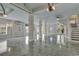 Finished basement with polished concrete floors and high ceilings at 6 Cottage Dr., Murrells Inlet, SC 29576