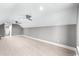 Spacious bonus room with grey walls and wood-look flooring at 1012 Maccoa Dr., Conway, SC 29526