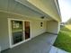 Covered back patio with sliding glass doors leading to the interior at Tbd 4 Casey Dr., Nichols, SC 29581