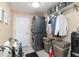 Convenient laundry room with washer, dryer, and ample storage at 355 Foxtail Dr., Longs, SC 29568