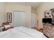 Main bedroom with plush carpet and large walk-in closet at 355 Foxtail Dr., Longs, SC 29568