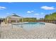 Community pool with a cabana and plenty of space at 1130 Cypress Shoal Dr., Conway, SC 29526