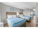 Cozy bedroom with two double beds, offering a tranquil atmosphere at 1501 S Ocean Blvd. # 1235, Myrtle Beach, SC 29577