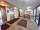 Building lobby with elevator, seating, and plants at 6108 N Ocean Blvd. N, North Myrtle Beach, SC 29582