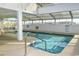 Indoor pool with a separate kiddie pool and plenty of space for relaxation at 6108 N Ocean Blvd. N, North Myrtle Beach, SC 29582