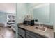 Small kitchenette with microwave, coffee maker, and sink at 202 75Th Ave N # 5706/5707, Myrtle Beach, SC 29572