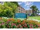 Ocean Dunes Villas II building sign with landscaping at 202 75Th Ave N # 5706/5707, Myrtle Beach, SC 29572