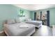 Bedroom with two double beds and ocean view at 202 75Th Ave N # 5706/5707, Myrtle Beach, SC 29572