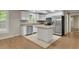 Updated kitchen with an island and stainless steel appliances at 3758 Loblolly Ave., Little River, SC 29566