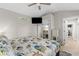 King size bedroom with private access to a hallway and additional storage at 6001 - 1864A S Kings Hwy., Myrtle Beach, SC 29575