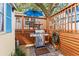 Private patio with gas grill and seating area at 6001 - 1864A S Kings Hwy., Myrtle Beach, SC 29575