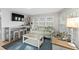 Bright living room with sofa, chairs, and coffee table at 6001 - 1864A S Kings Hwy., Myrtle Beach, SC 29575
