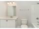 Simple bathroom with vanity, toilet and bathtub at 357 Glacier Way, Conway, SC 29526