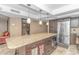 Island kitchen with stainless steel appliances and granite countertops at 201 74Th Ave. N # 1002, Myrtle Beach, SC 29572
