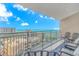 Relaxing ocean view from a condo balcony, perfect for enjoying the sunset at 201 74Th Ave. N # 1002, Myrtle Beach, SC 29572
