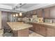 Modern kitchen with granite countertops and stainless steel appliances at 201 74Th Ave. N # 1002, Myrtle Beach, SC 29572