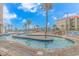 Resort style lazy river pool with plenty of lounge chairs at 201 74Th Ave. N # 1002, Myrtle Beach, SC 29572
