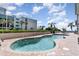 Refreshing outdoor pool with brick deck at 2401 Ocean Blvd. S # 1062, Myrtle Beach, SC 29577