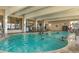 Relaxing indoor pool with ample space at 2401 Ocean Blvd. S # 1062, Myrtle Beach, SC 29577