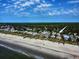 Aerial view showing home's location near beach at 758 Parker Dr., Pawleys Island, SC 29585