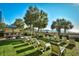 Oceanfront lounge area with comfortable seating at 1200 N Ocean Blvd. # 308, Myrtle Beach, SC 29577