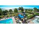 Relaxing pool area with ocean views and lounge chairs at 1200 N Ocean Blvd. # 308, Myrtle Beach, SC 29577