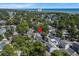 Aerial view showing home's location near the beach at 6001 - 1824 S Kings Hwy., Myrtle Beach, SC 29575