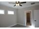 Bright bedroom with ceiling fan and spacious closet at 3123 Tiger Tail Rd., Conway, SC 29526