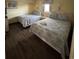Bedroom with two double beds and updated flooring at 7100 N Ocean Blvd. # 523, Myrtle Beach, SC 29572