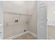 Convenient laundry room with shelving and hookups at 124 South Shore Blvd. # 303, Longs, SC 29568