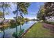 Peaceful waterfront view with lush landscaping at 127 Garden City Connector # 210, Murrells Inlet, SC 29576