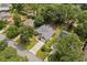 Aerial view showcasing home's location and landscaping at 3420 Cedar Creek Run, Little River, SC 29566
