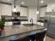 Modern kitchen with spacious island and granite countertops at 1884 Mount Zion Rd., Loris, SC 29569