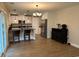 Modern kitchen with granite counters, white cabinets, and an island at 1884 Mount Zion Rd., Loris, SC 29569