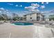 Community pool with lounge chairs and fencing at 4103 Pinehurst Circle # Bb-11, Little River, SC 29566