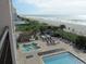 Oceanfront property with pool, hot tub, and beach access at 1501 S Ocean Blvd. # 429, Myrtle Beach, SC 29577