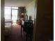 Two beds, small sitting area, and balcony access at 1501 S Ocean Blvd. # 429, Myrtle Beach, SC 29577