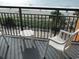 Balcony with ocean view and seating, ideal for relaxation at 1501 S Ocean Blvd. # 429, Myrtle Beach, SC 29577