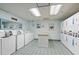 Well-lit laundry room with multiple washers and dryers at 5308 N Ocean Blvd. # 715, Myrtle Beach, SC 29577