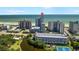 Aerial view of building location near beach and waterway at 5308 N Ocean Blvd. # 715, Myrtle Beach, SC 29577