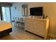 Spacious bedroom with dresser and balcony access at 1207 S Ocean Blvd. # 20504, Myrtle Beach, SC 29577