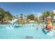 The whimsical waterpark features dolphin and bear statues at 1207 S Ocean Blvd. # 20504, Myrtle Beach, SC 29577