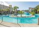 Another view of the waterpark, showing its winding lazy river at 1207 S Ocean Blvd. # 20504, Myrtle Beach, SC 29577