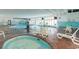 Indoor pool with hot tub and plenty of seating for residents at 1207 S Ocean Blvd. # 20504, Myrtle Beach, SC 29577